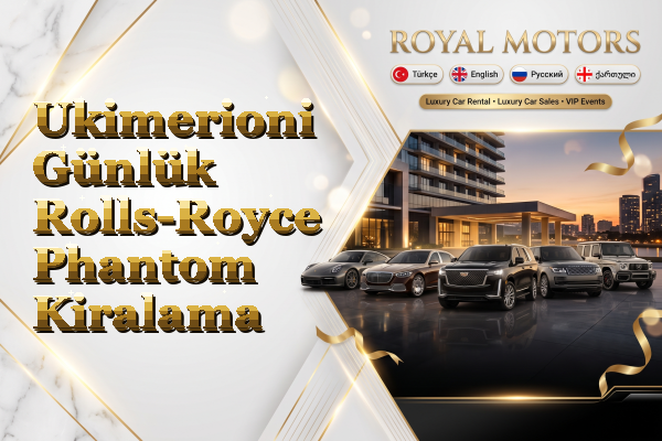 Ukimerioni Günlük Rolls-Royce Phantom Kiralama