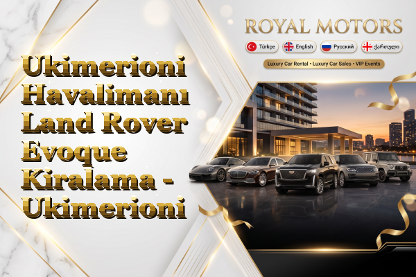 Ukimerioni Havalimanı Land Rover Evoque Kiralama - Ukimerioni