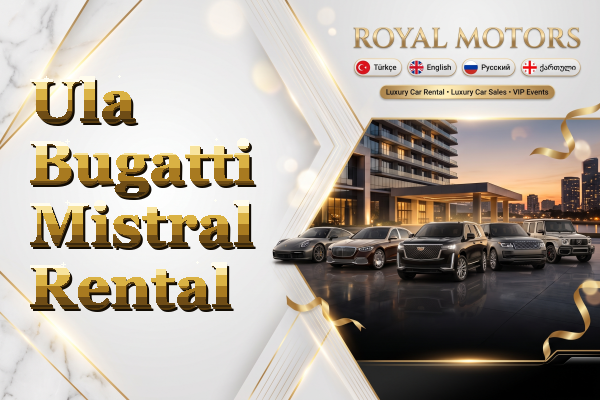 Ula Bugatti Mistral Rental