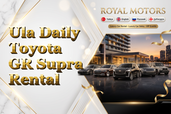 Ula Daily Toyota GR Supra Rental