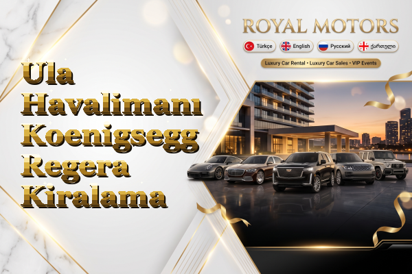 Ula Havalimanı Koenigsegg Regera Kiralama