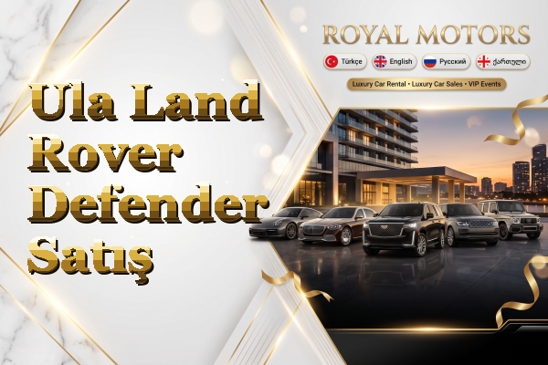 Ula Land Rover Defender Satış