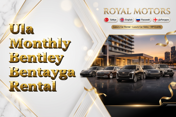 Ula Monthly Bentley Bentayga Rental