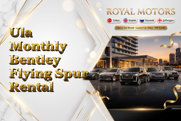 Ula Monthly Bentley Flying Spur Rental