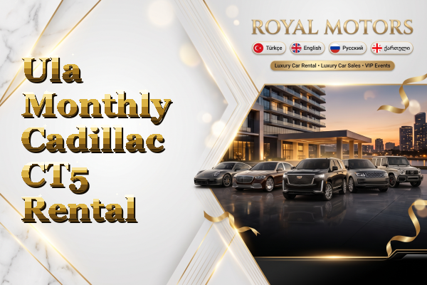 Ula Monthly Cadillac CT5 Rental