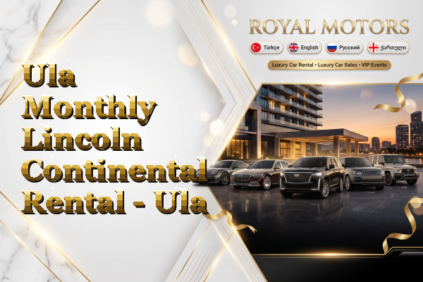 Ula Monthly Lincoln Continental Rental - Ula