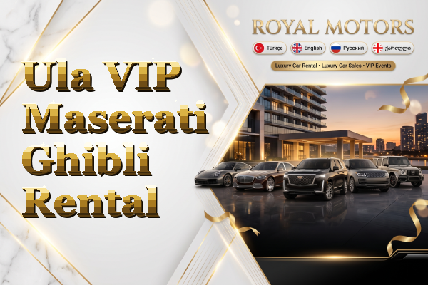 Ula VIP Maserati Ghibli Rental