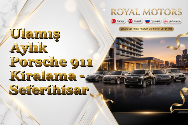 Ulamış Aylık Porsche 911 Kiralama - Seferihisar