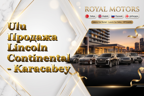 Ulu Продажа Lincoln Continental - Karacabey