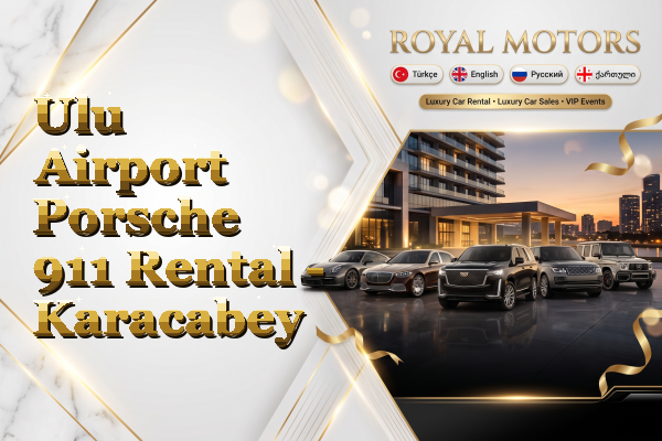 Ulu Airport Porsche 911 Rental - Karacabey
