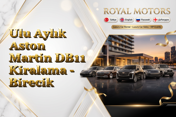 Ulu Aylık Aston Martin DB11 Kiralama - Birecik