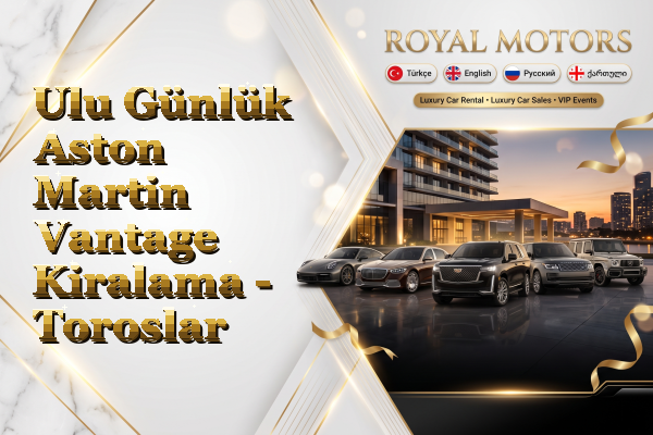 Ulu Günlük Aston Martin Vantage Kiralama - Toroslar