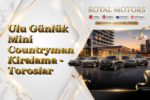 Ulu Günlük Mini Countryman Kiralama - Toroslar