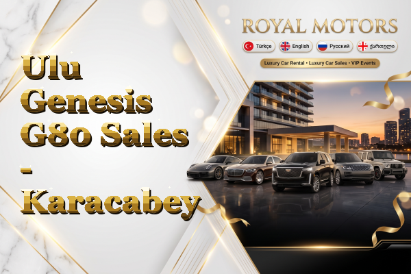 Ulu Genesis G80 Sales - Karacabey