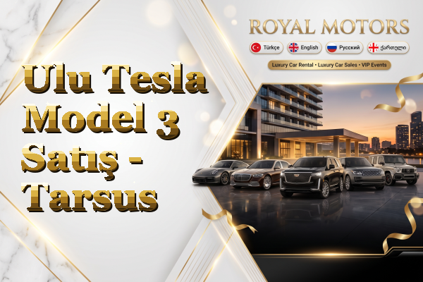 Ulu Tesla Model 3 Satış - Tarsus