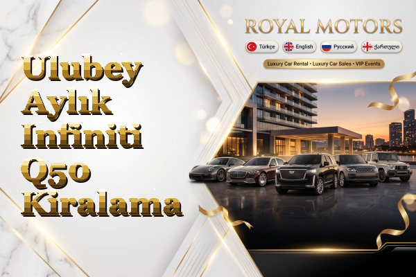 Ulubey Aylık Infiniti Q50 Kiralama