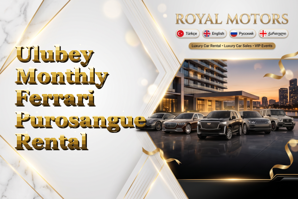 Ulubey Monthly Ferrari Purosangue Rental