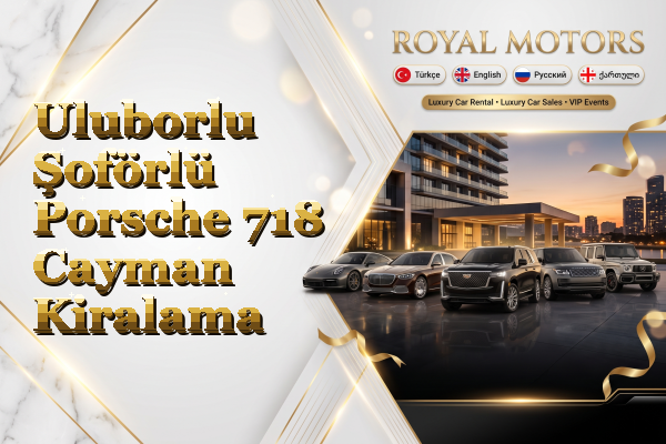 Uluborlu Şoförlü Porsche 718 Cayman Kiralama