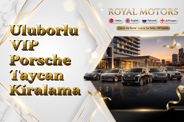 Uluborlu VIP Porsche Taycan Kiralama