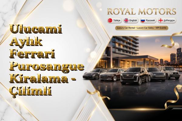 Ulucami Aylık Ferrari Purosangue Kiralama - Çilimli