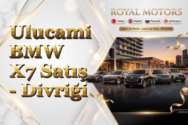 Ulucami BMW X7 Satış - Divriği