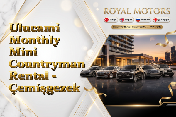 Ulucami Monthly Mini Countryman Rental - Çemişgezek