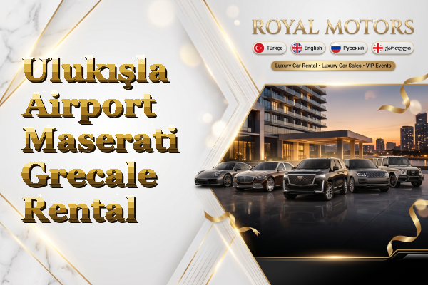 Ulukışla Airport Maserati Grecale Rental