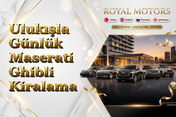 Ulukışla Günlük Maserati Ghibli Kiralama
