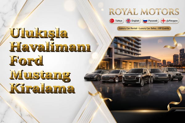 Ulukışla Havalimanı Ford Mustang Kiralama