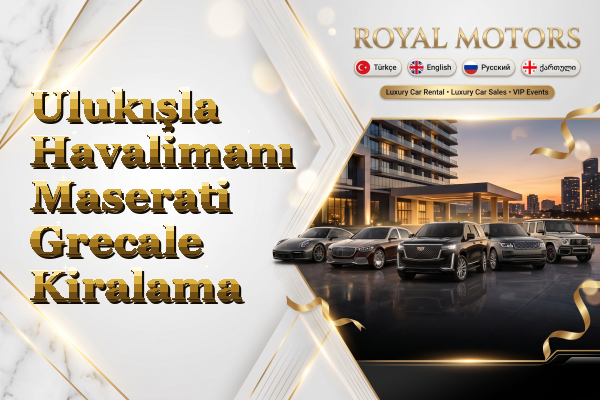 Ulukışla Havalimanı Maserati Grecale Kiralama