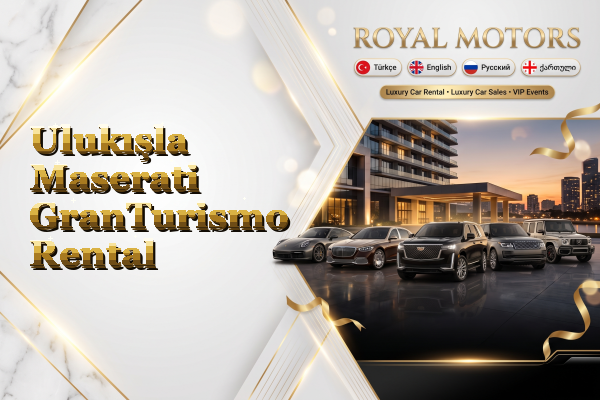 Ulukışla Maserati GranTurismo Rental