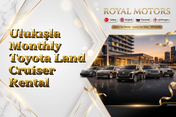 Ulukışla Monthly Toyota Land Cruiser Rental