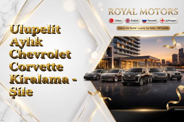 Ulupelit Aylık Chevrolet Corvette Kiralama - Şile
