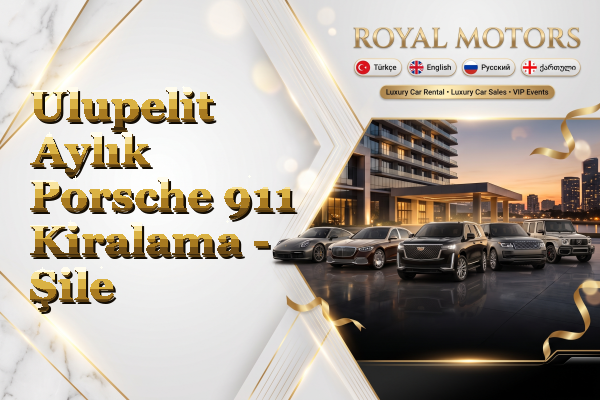Ulupelit Aylık Porsche 911 Kiralama - Şile