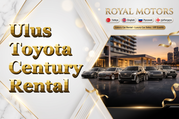 Ulus Toyota Century Rental