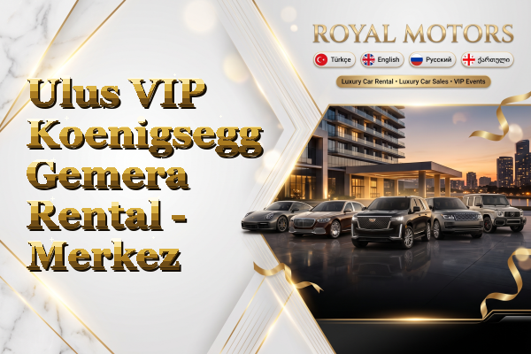 Ulus VIP Koenigsegg Gemera Rental - Merkez