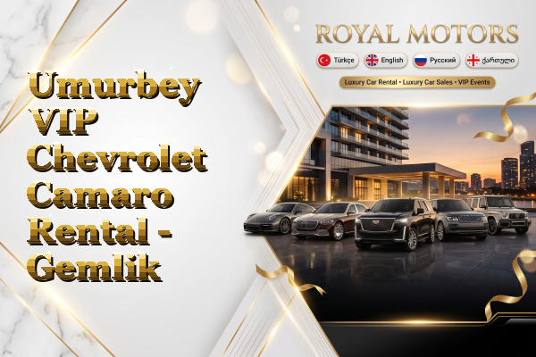Umurbey VIP Chevrolet Camaro Rental - Gemlik
