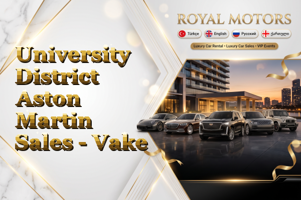 University District Aston Martin Sales - Vake