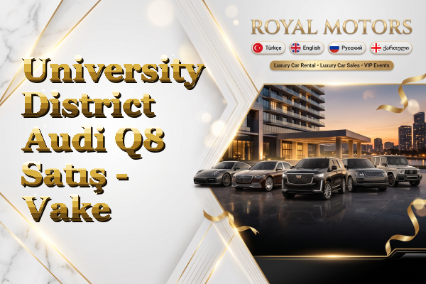 University District Audi Q8 Satış - Vake