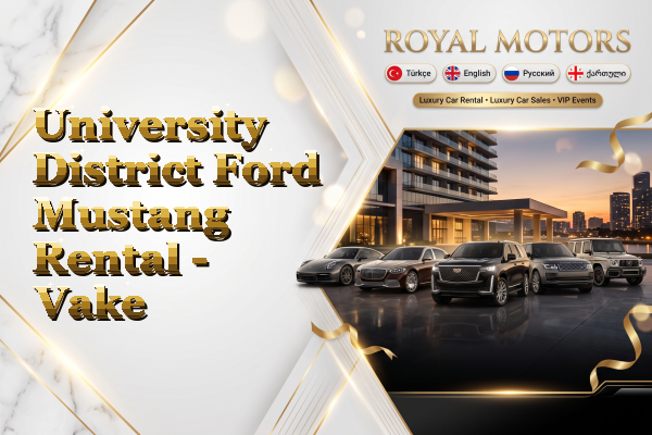 University District Ford Mustang Rental - Vake
