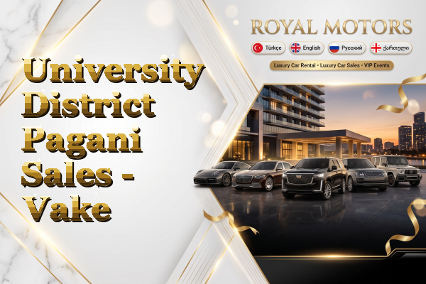 University District Pagani Sales - Vake
