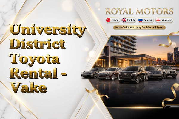 University District Toyota Rental - Vake