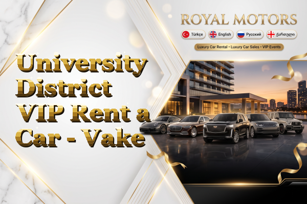 University District VIP Rent a Car - Vake