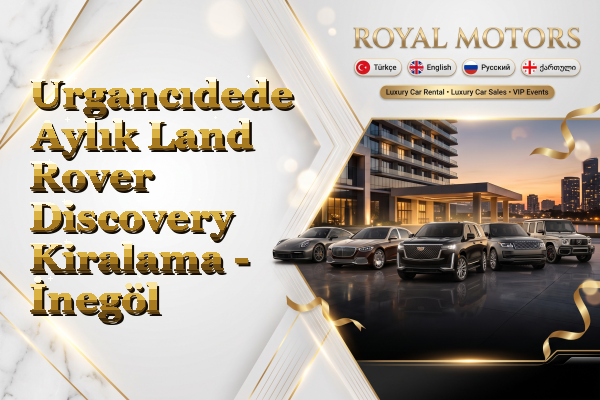 Urgancıdede Aylık Land Rover Discovery Kiralama - İnegöl