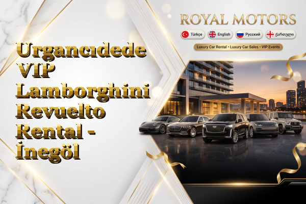 Urgancıdede VIP Lamborghini Revuelto Rental - İnegöl