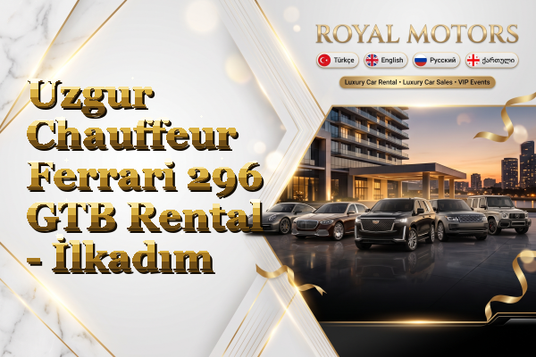 Uzgur Chauffeur Ferrari 296 GTB Rental - İlkadım