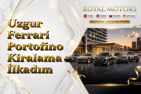 Uzgur Ferrari Portofino Kiralama - İlkadım
