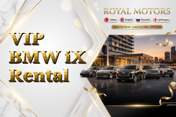 VIP BMW iX Rental