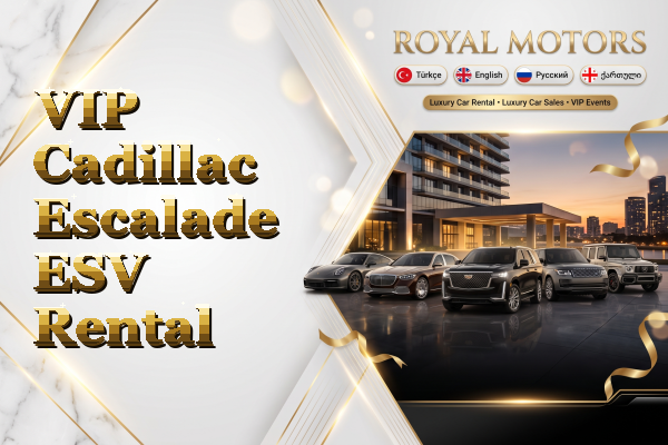 VIP Cadillac Escalade ESV Rental
