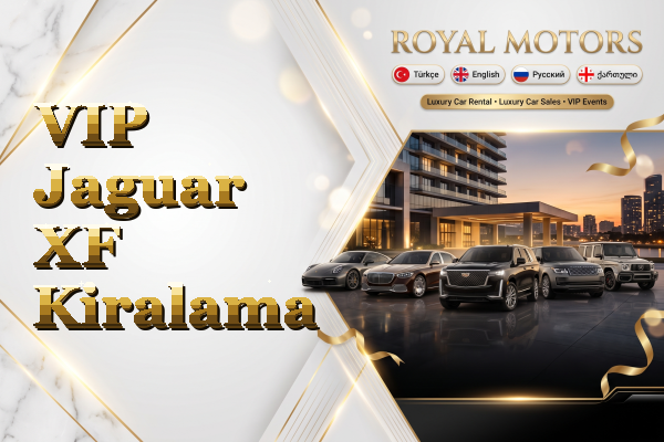 VIP Jaguar XF Kiralama